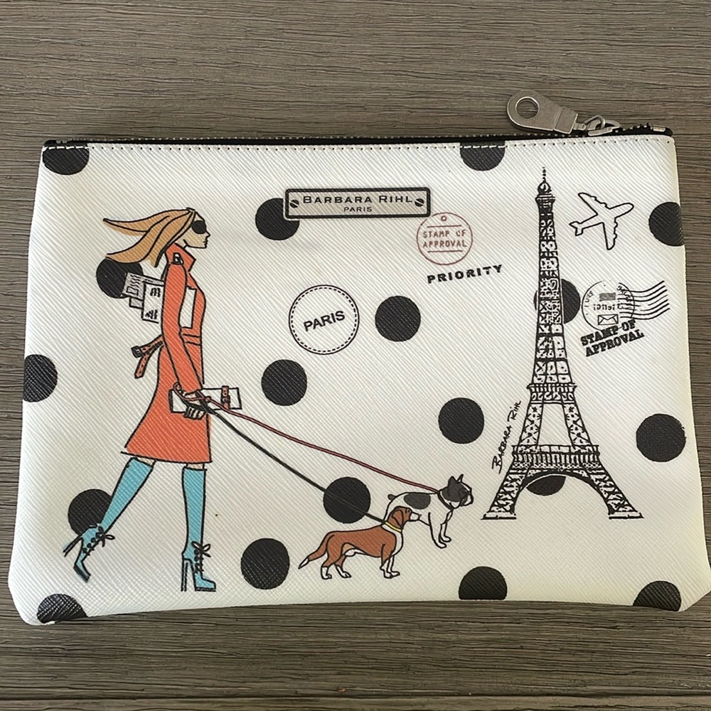 Barbara Rihl Paris cosmetic/travel case
